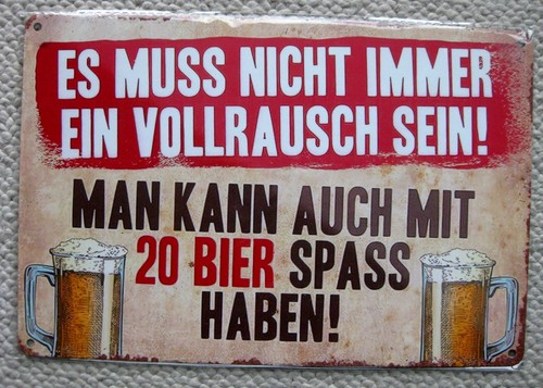 Metallschild dekoschild - metallschild,