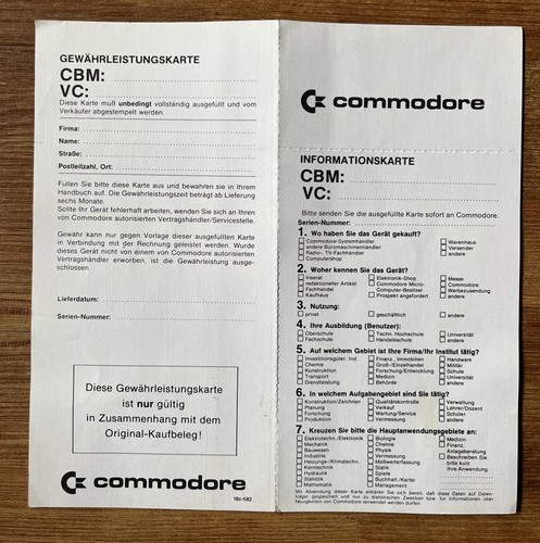 Original commodore c64 vic20 - commodore,
