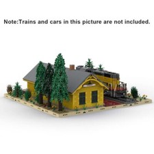 MOC-92977 1:40 Maßstab Union Pacific Shelton Depot  Bahnhöfe 3985 Stück