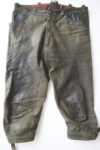 Lederhose kniebund glattleder - lederhose,