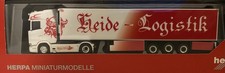 HERPA SCANIA CS20HD V8 KÜHLKOFFERSATTELZUG HEIDE LOGISTIK WIKINGER