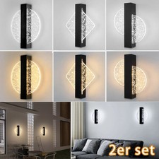 2X LED Wandleuchte Innen