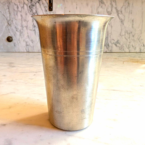 Vintage zinn becher - vintage,
