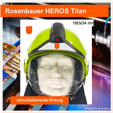 Rosenbauer HEROS Titan Frontkeil - Helmbeschriftung retroreflektierend