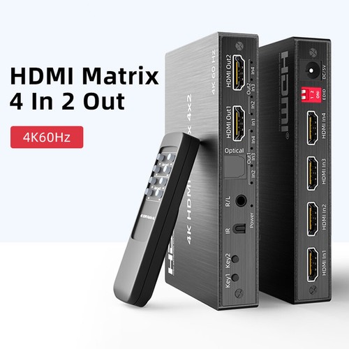 60hz hdmi matrix 4x2 - 2.0,
