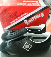 Astroturfer EB Brütting schwarz Glattleder Laufschuh Sneaker Handmade