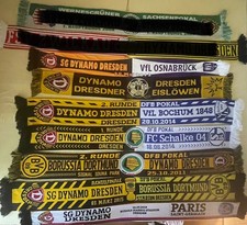 Begegnungsschal’s Dynamo Dresden (auch Einzeln Zu Erwerben)