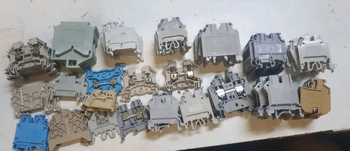 76x reihenklemmen konvolut - reihenklemmen,