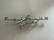 Original Schriftzug VW Karmann Ghia Emblem Neuwertig