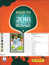 (2017) Panini Road To 2018 FIFA World Cup Russia · Album Sticker 241-480