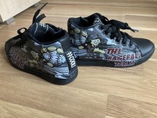 Venice - Boots/Stiefel - Jungs Schwarz mit Motiv Gr. 33 - NEU