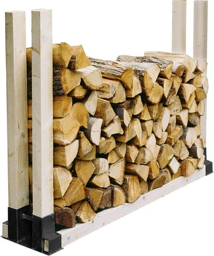 Kaminholzstapelhilfe