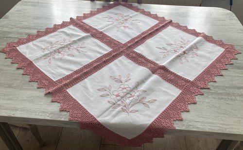 Vintage tischdecke mitteldecke - vintage,