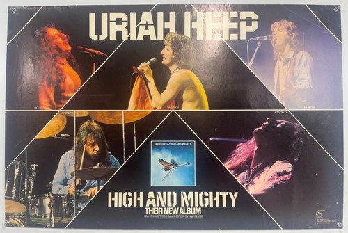 Uriah heep poster - uriah, original