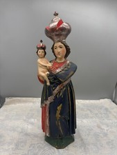 ALTE VINTAGE HEILIGENFIGUR