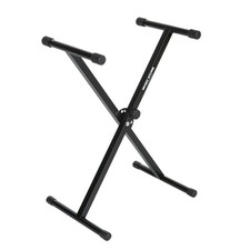 Höhenverstellbarer Keyboardständer für Kinder, robust, schwarz, 7-stufig