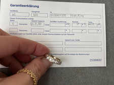 Diamantring 0,40 Karat