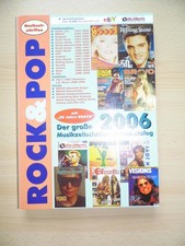 Musikzeitschriften Preis-Katalog von Rock & Pop 2006, wie neu