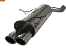 BASTUCK Edelstahl Sportauspuff