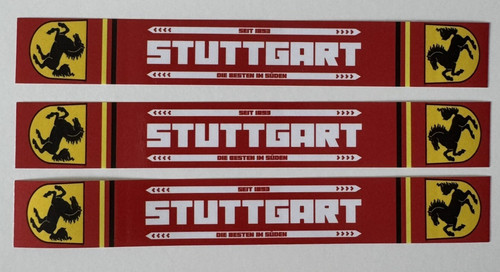 Stuttgart aufkleber cannstatt - stuttgart,
