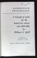 Subjective psychology: A