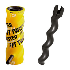 Mantel + Schnecke Original PFT D8-1,5 Rotor + Stator Twister, gelb