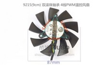 For   N460GTX N560 570 580 GTX HD6870 graphics card fan 12V 0.55A 4-pin 2   #W1