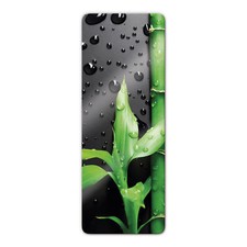 Glasbild Bamboo over Black -