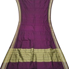 Vintage Lila 100% Reine Seide