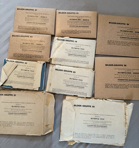 Zigarettenbilder olympia - x,