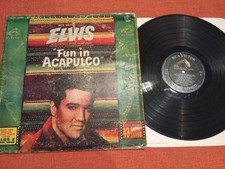 ELVIS PRESLEY FUN IN ACAPULCO RARE PHILIPPINES LIVING STEREO 1960S BLACK RCA LP