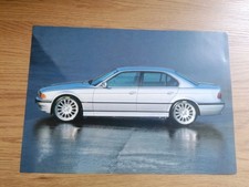 Hartge 7er Programm (E38) Prospekt in DE/En/FR -06/99- Neuwertiger Zustand 