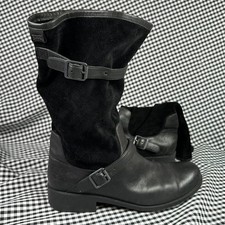 CAMPER Black Slouchy Moto