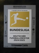 BUNDESLIGA BADGE PATCH LOGO DEUTSCHER FUßBALLMEISTER 24/25 BAYERN MÜNCHEN TRIKOT