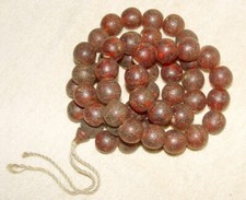 Sammeln Alte Halskette Buddhismus Gebetsperlen, --Bernstein??? Amber???