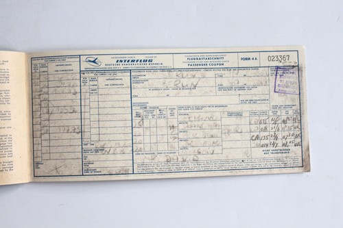Altes flugticket vintage - altes, flugticket/vintage