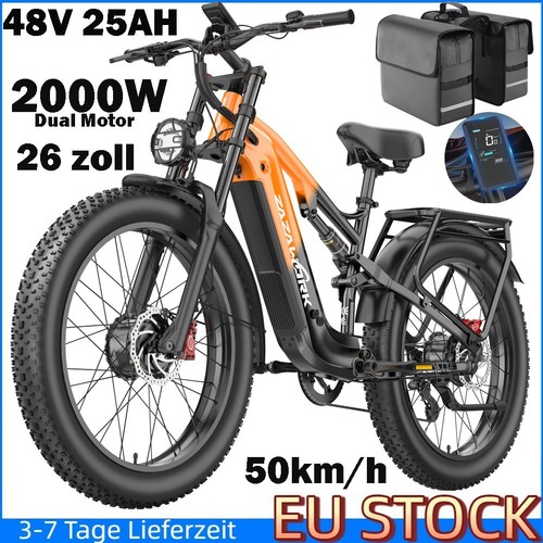 Zoll bike 2000w dual - 26, e-bike
