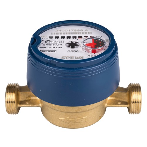 Wasserzähler 5 alt - 2,5,