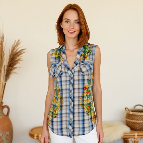 Desigual grunge boho longshirt - desigual,