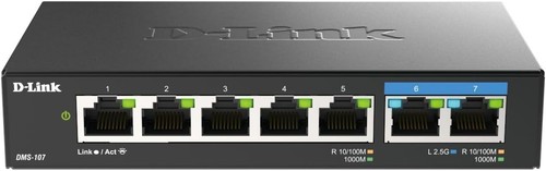 Link dms 107 7 port - d-link, 7-port