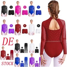 DE Mädchen Turnanzug Langarm