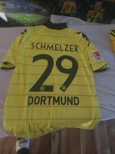 Bvb Trikot Borussia Dortmund Matchworn? Spielertrikot Gr L Legende Schmelzer 