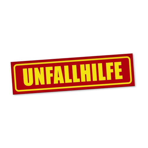 Unfallhilfe magnetschild auto - unfallhilfe,