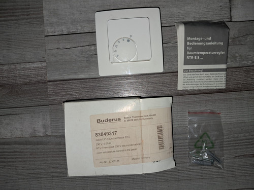 Buderus kamo raumthermostat - buderus,