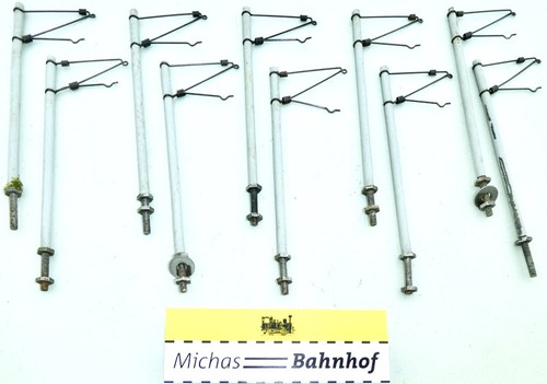 10x oberleitungsmast kurzer - h0,