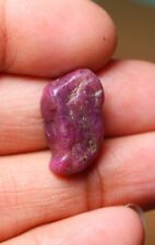 Rubin rau, natürlicher Rubinkristall, rote Rubine Edler Rohrubin Edelstein 21...