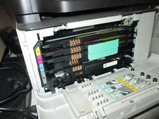 Druckerpatronen für Samsung CLX 3305 4 Druckerpatronen gebraucht!