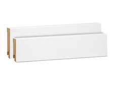 Sockelleiste Weiß MDF Modern