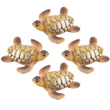 Set 4 x Mini Deko Schildröte