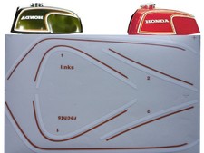 Honda CB 350 Four Decals Fuel